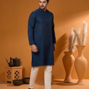 Blue China Fancy Panjabi