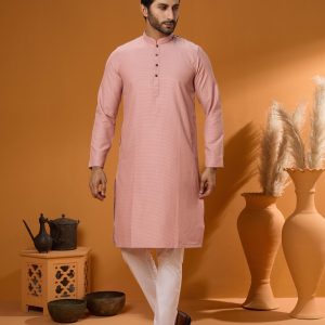 Peach China Fancy Panjabi