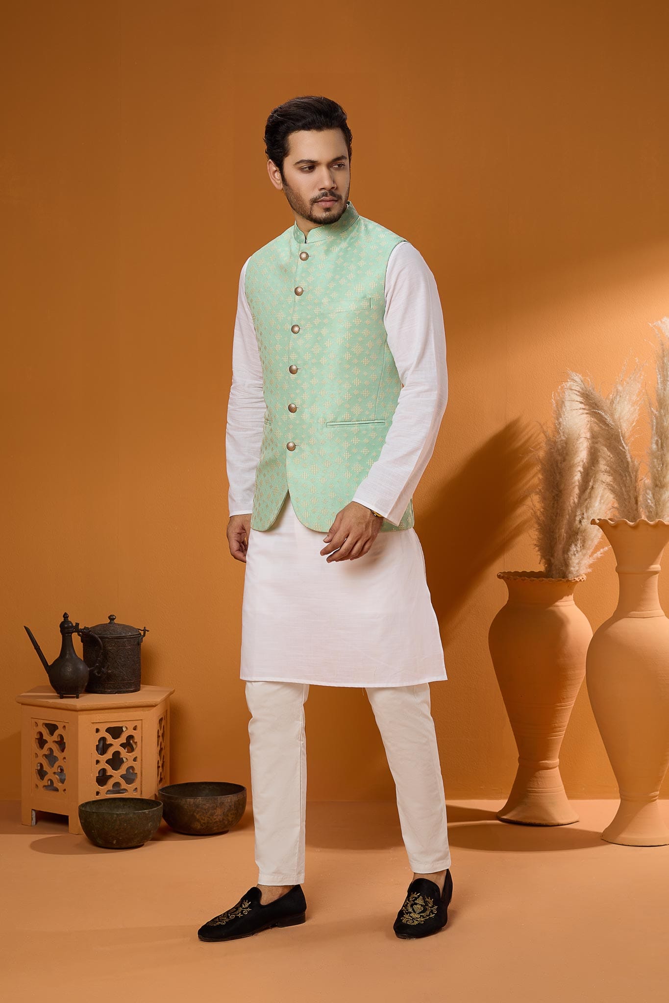 Premium Lemon- Ambush Print Koti - Image 2