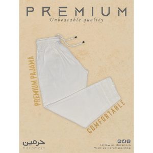 Men's Arabian Style White Pajama